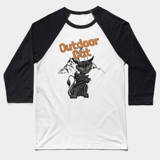 outdoor cat Baseball T-Shirt